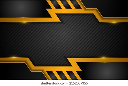 Lujoso fondo oscuro combinado con tonos dorados