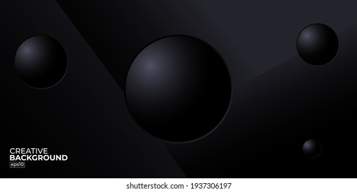 Luxury dark background design vector illustration for website, poster, brochure, presentation template etc