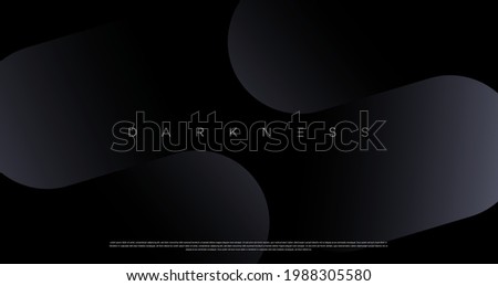 Luxury dark background design for website, poster, brand identity, brochure, presentation template etc. with futuristic geometric shapes. Vector EPS
