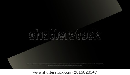 Luxury dark background design for website, poster, brand identity, brochure, presentation template etc. with futuristic geometric shapes. Vector EPS