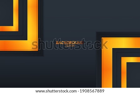 Luxury dark background with gold details