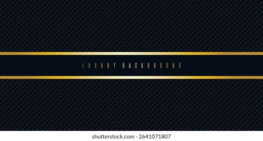 Luxury Dark Background with Gold Diagonal Lines