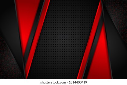 Luxury dark background with red lines