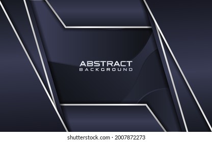Luxury dark background with wave texture design. Elegant concept design