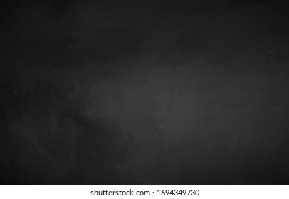 Ilustración vectorial de fondo negro oscuro de lujo con color de carbón negro oscuro y