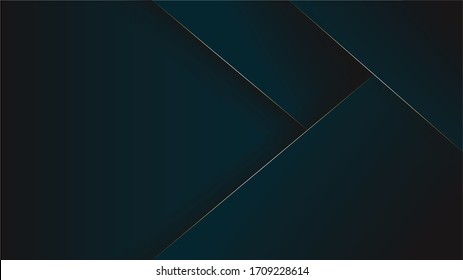 Luxury dark blue background with gold details