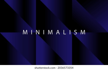 Luxury dark blue geometric background design. Cute colorful template for website, poster, brand identity, brochure, presentation. Futuristic geometric shapes. Flat cartoon vector illustration