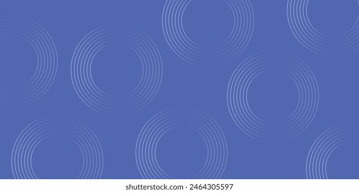 Fondo azul marino oscuro de lujo con círculo de oro y sombra.