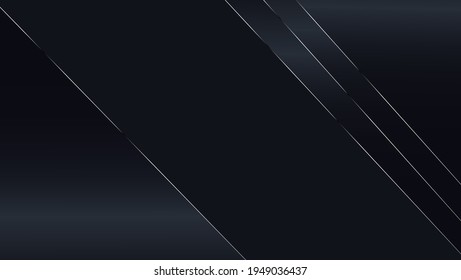 Luxury dark blue and silver background