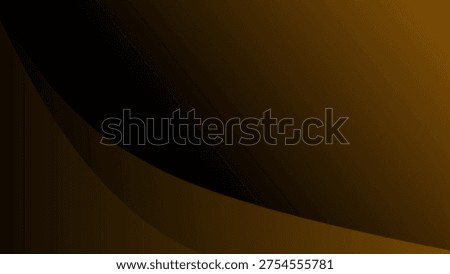 Luxury Dark Brown and Black Gradient Background with Elegant Curves