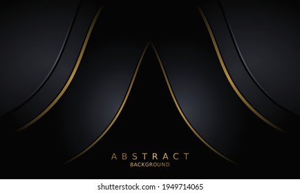 textura abstracta geométrica de lujo oscuro. el fondo abstracto de oro moderno es perfecto para la portada, el diseño de libros, afiches, volantes, fondos de sitios web, etc.