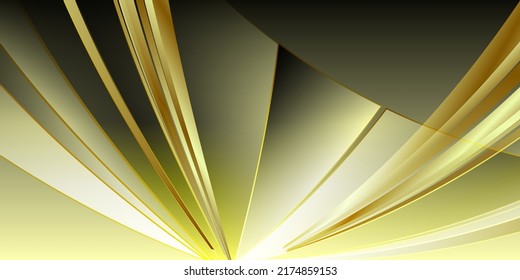 Vector de fondo de oro oscuro de lujo