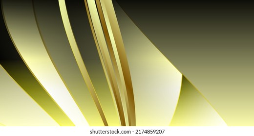 Luxus, dunkler goldener Hintergrund, Vektorgrafik