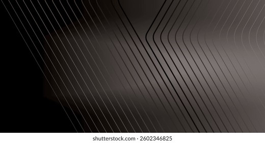 Luxury dark gradient background design. elegant geometric shapes for branding. with futuristic hexagon lines.