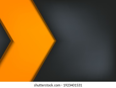 luxury dark grey and yellow color background with luxury gradient and trendy style.