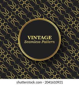 luxury dark seamless pattern background
