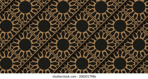 luxury dark seamless pattern background