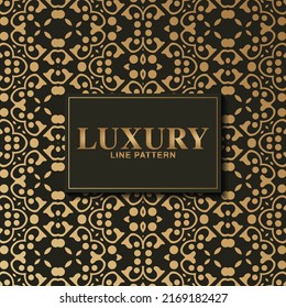 luxury dark seamless pattern background