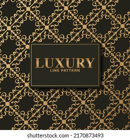 luxury dark seamless pattern background