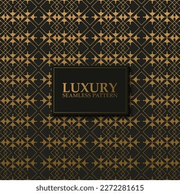 luxury dark seamless pattern background