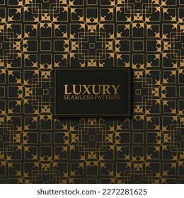 luxury dark seamless pattern background