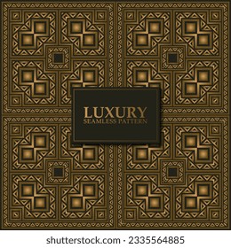 luxury dark seamless pattern background