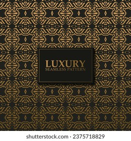 luxury dark seamless pattern background