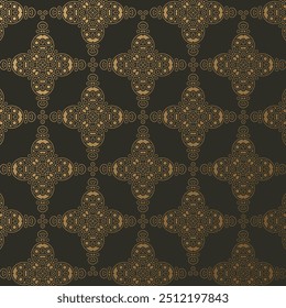 luxury dark seamless pattern background