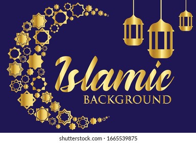 luxury decorative islamic background pattern for ramadan kareem and eid mubarak