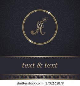 Diseño lujoso para etiquetas, insignias, marcos, logotipo, embalaje. Excelente para
perfume, jabón, lociones. Se puede utilizar para la imagen de fondo. Ilustración del vector