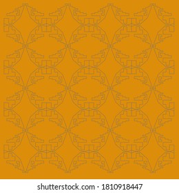 Luxury design ornamental pattern, aztecs