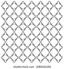 Luxury Design Ornaments, Aztecs Black White