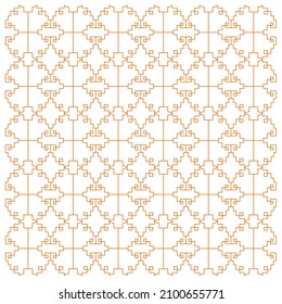 Luxury Design Ornaments, AZTECS Gold White Pattern, Background, Texture