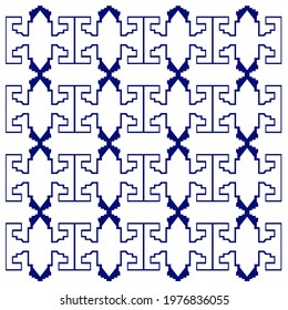 Luxury design Ornaments, Aztecs pattern, background