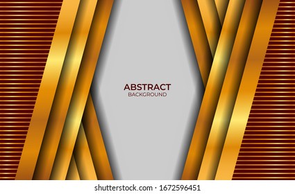 Luxury Design Red And Gold Style
