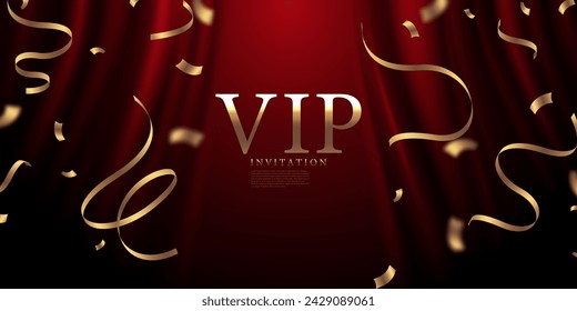 luxury design vip background vector illustration