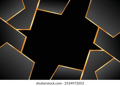 luxury desing black modern background