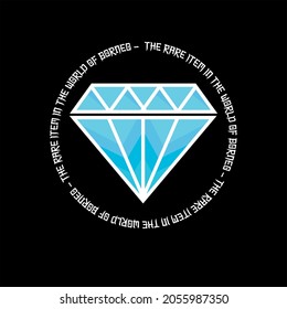 Luxury Diamond art vector for t shirt design