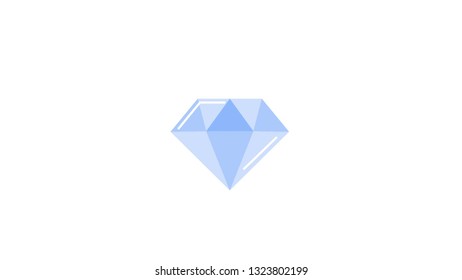 Luxury Diamond isolated vector illustration 