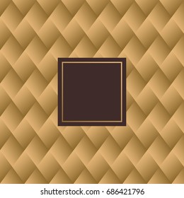 Luxury diamond patterned background vector