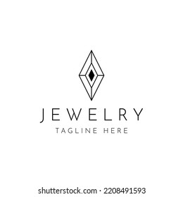 luxury diamond vector logo design