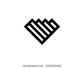 luxuriöses Logo-Design für Diamanten
