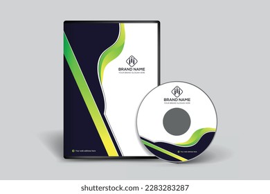 Luxury DVD cover template design