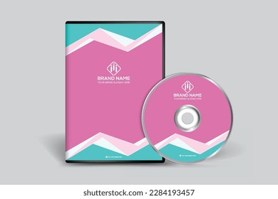 Luxury DVD cover template design
