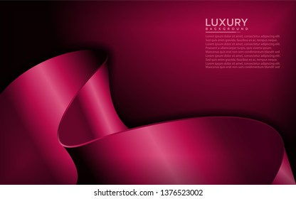 Luxury dynamic rose pink modern abstract background