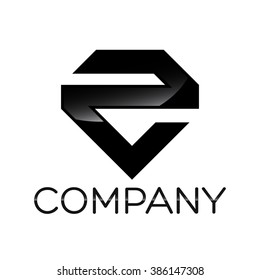 luxury E letter logo