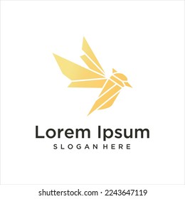 luxury eagle bird logo design vector image , art, icons