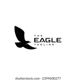 Luxury Eagle Logo Design Template: Vector Illustration.