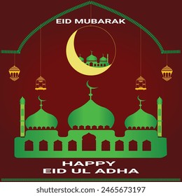 Luxury Eid Ul Adha Flyer Design Template