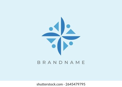 Luxury elegance cosmetics and beauty logo design vector template. Modern and beautiful wellness logo design.